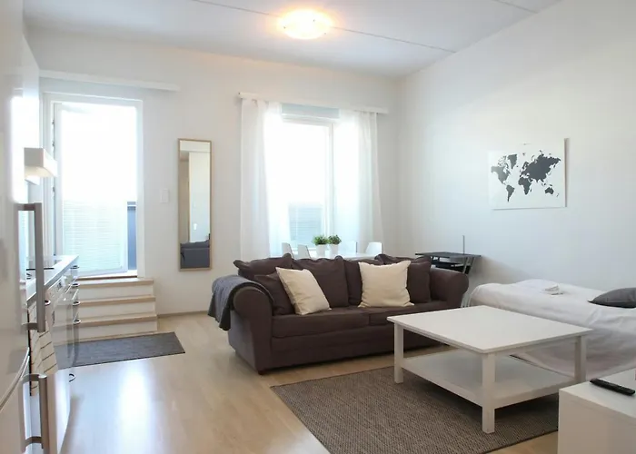 For 3 With Sauna In Downtown Jyväskylä