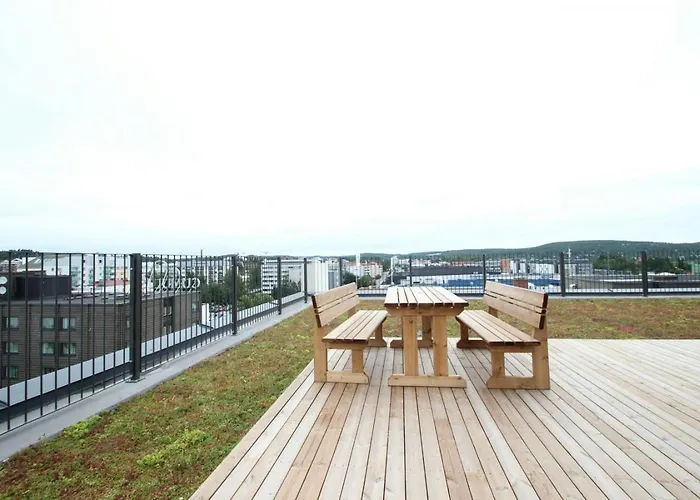 For 3 With Sauna In Downtown * Jyväskylä